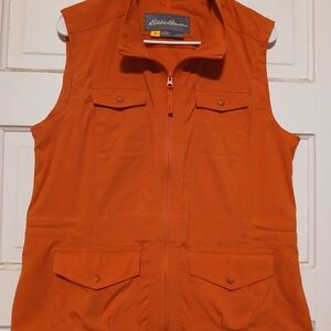 Eddie Bauer Orange Utility Vest
